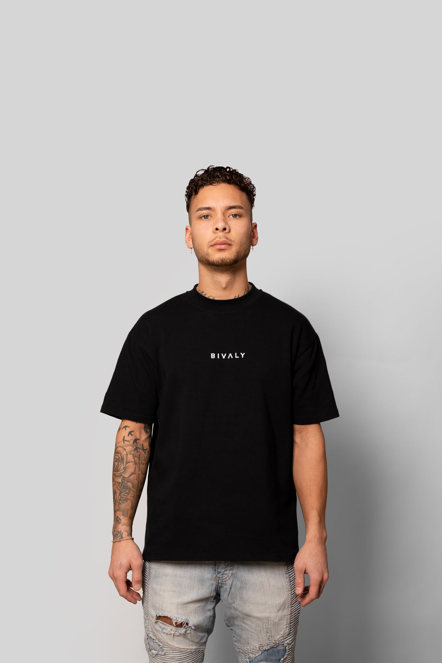 Bivaly Essential Logo Tee Black