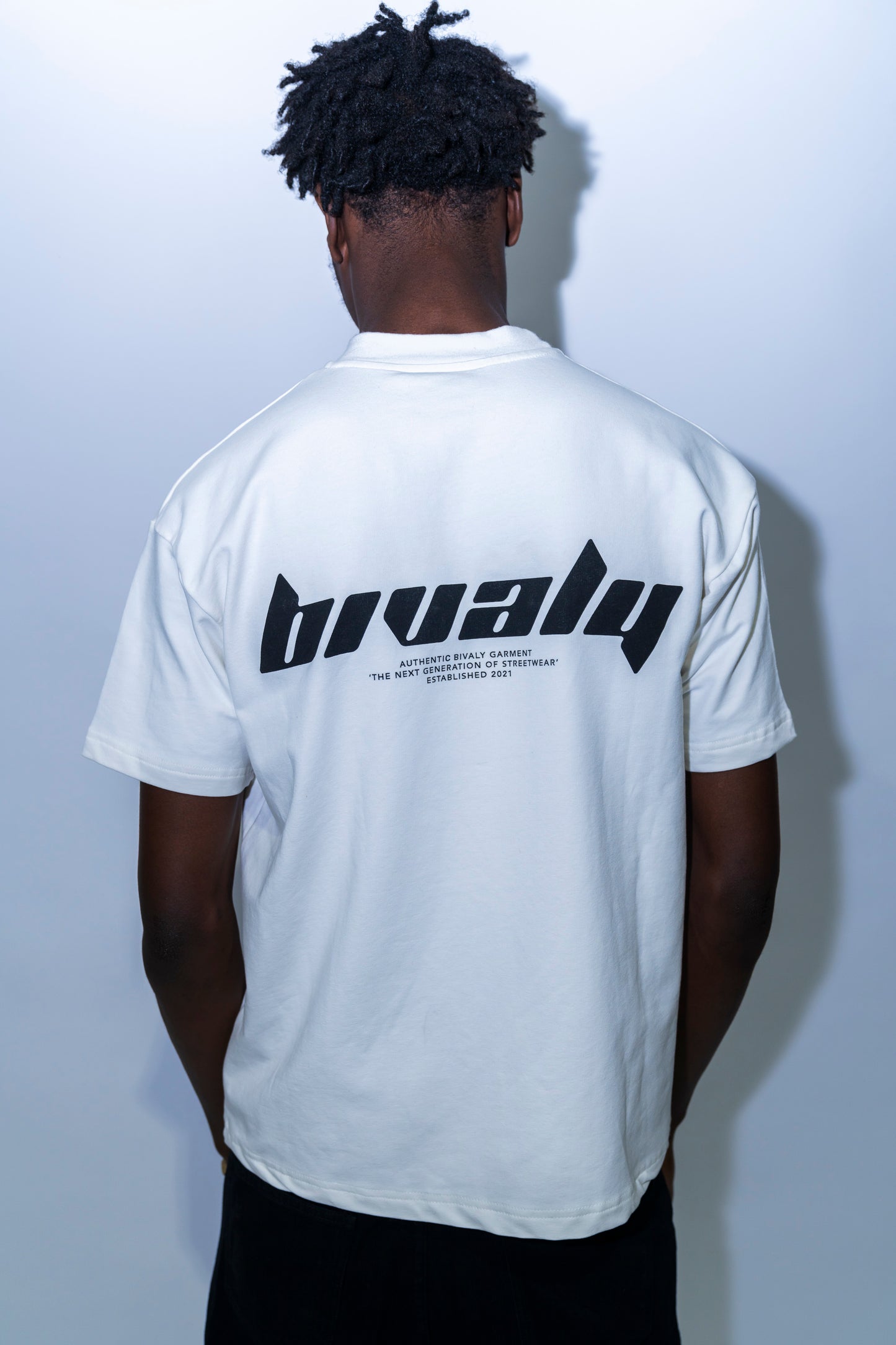 Bivaly Premium Logo Tee OffWhite