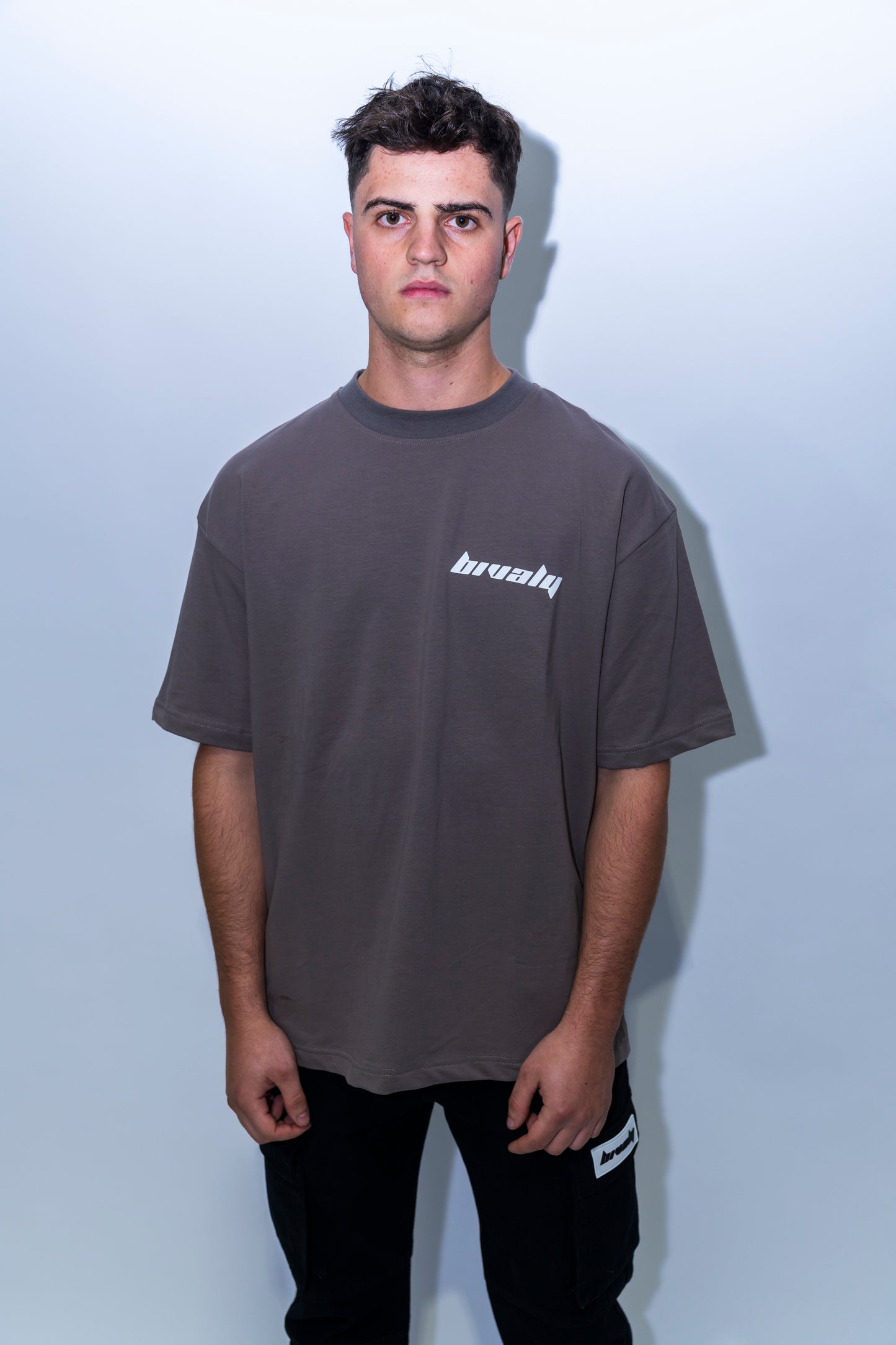 Bivaly Premium Logo Tee Taupe