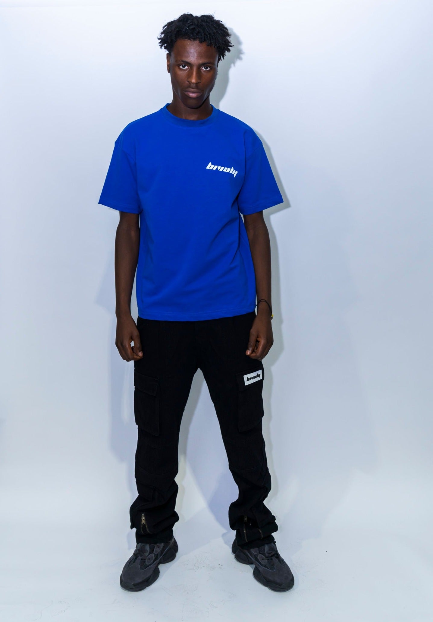 Bivaly Premium Logo Tee Cobalt Blue