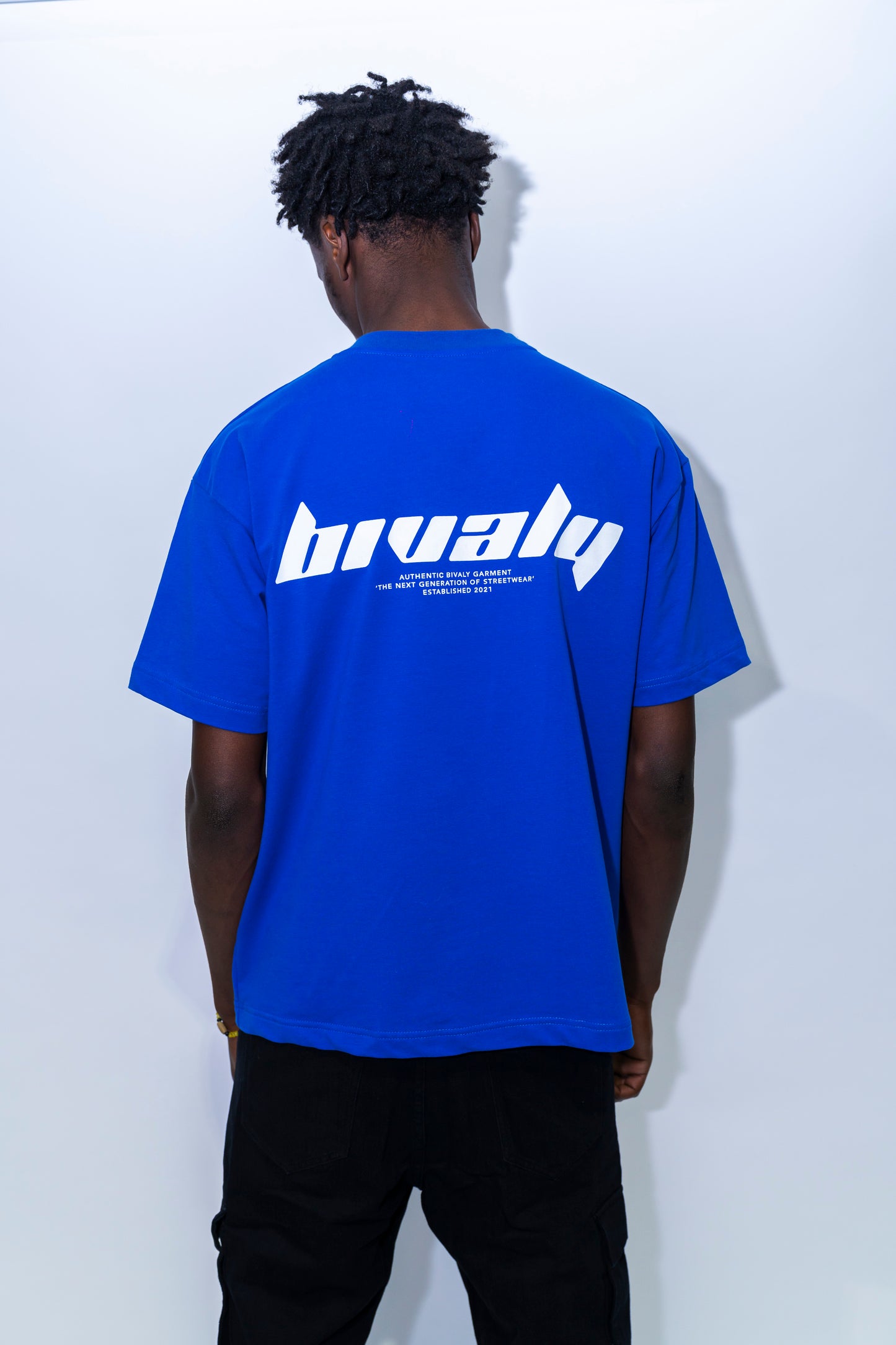 Bivaly Premium Logo Tee Cobalt Blue