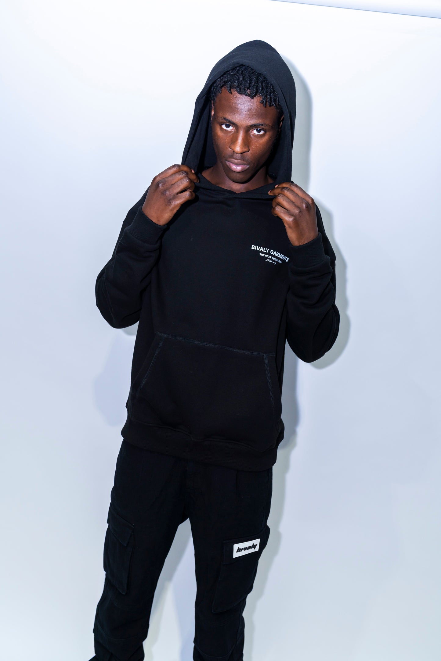 Bivaly Garments Premium Hoodie Black SS23