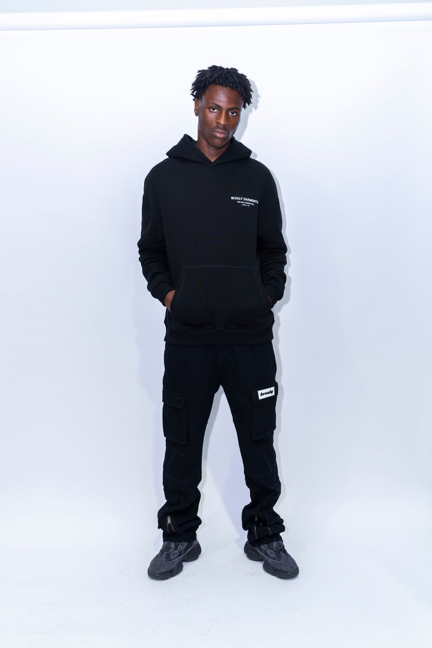 Bivaly Garments Premium Hoodie Black SS23