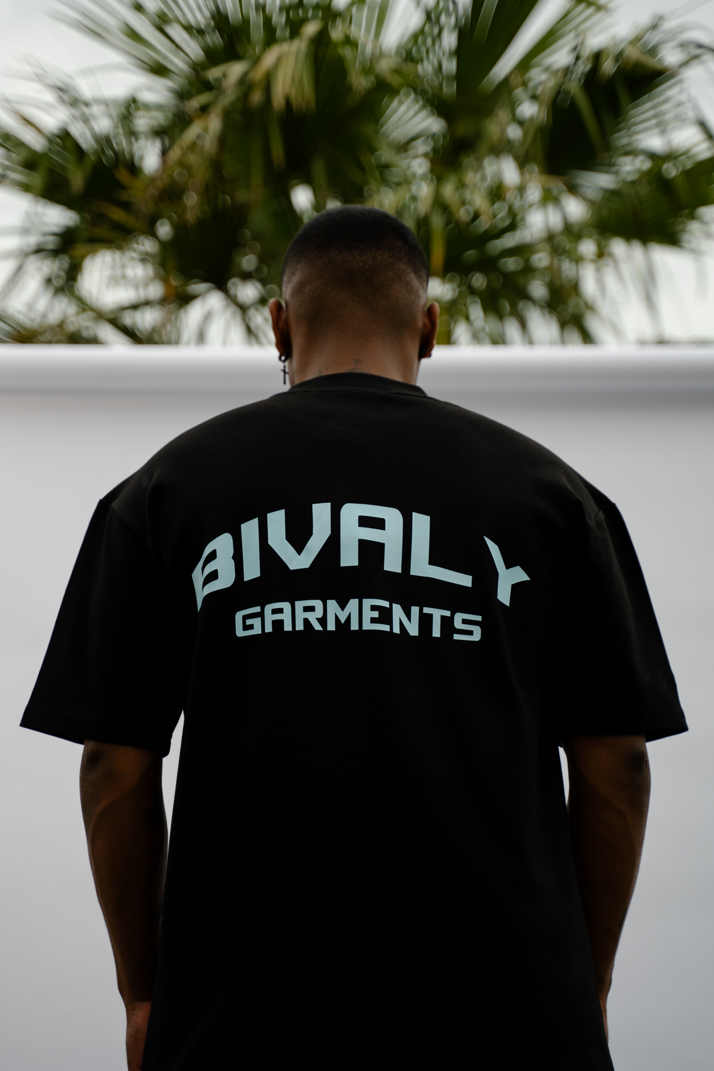 Bivaly Black/Turquoise Logo Tee (LIMITED EDITION)